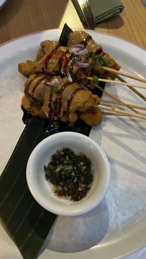 Satay - very good!!  at Manggis in Canggu in Canggu