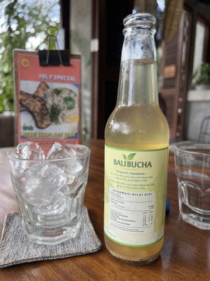 Ginger lime refreshing goodness   at Manggis in Canggu in Canggu