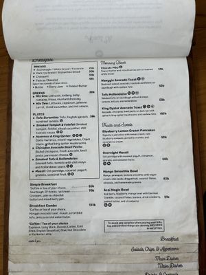 Menu June  at Manggis in Canggu in Canggu