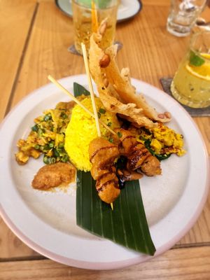 Nasi Campur Bali at Manggis in Canggu in Canggu