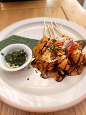 Indonesian Satay at Manggis in Canggu in Canggu