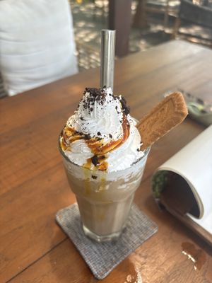This was absolutely heaven with caramel and Oreo on top!!!  at Manggis in Canggu in Canggu