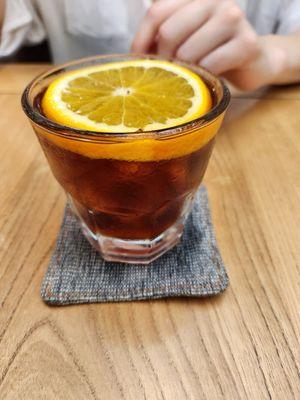 Coconut cold brew at Manggis in Canggu in Canggu