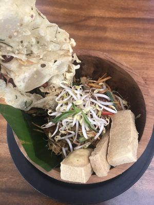 Indonesian salad  at Manggis in Canggu in Canggu