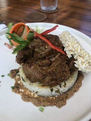 Rendang mushroom. Incredible! at Manggis in Canggu in Canggu