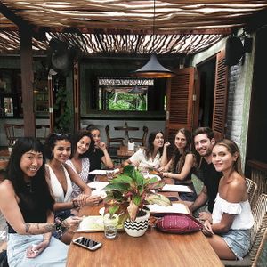 Hungriest group of the month at Manggis in Canggu in Canggu