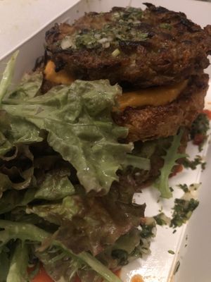 Pakora stack takeaway  at Manggis in Canggu in Canggu