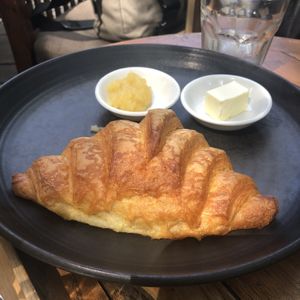 Delicious flaky croissant ! at Manggis in Canggu in Canggu