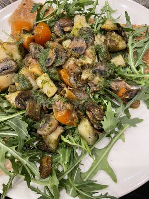 La garden  at Roule Galette in Melbourne