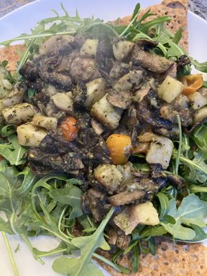 La garden  at Roule Galette in Melbourne