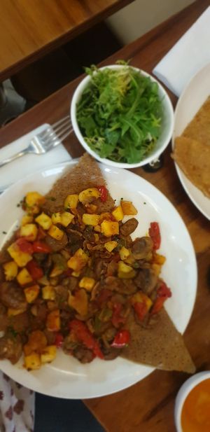 Delicious crepe at Roule Galette in Melbourne