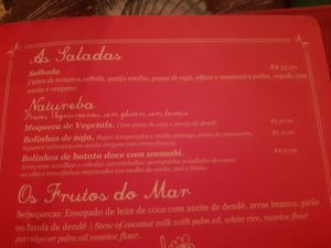 They now have 3 vegan options, it reads honey but it's made from corn. at Bejupira in Porto De Galinhas