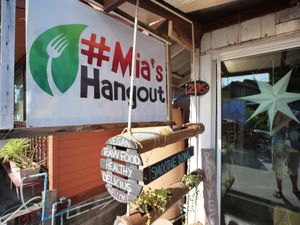 Entry Sign at Mia's Hangout in Krabi