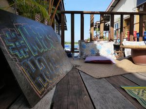 Balcony seaview at Mia's Hangout in Krabi