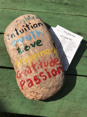 Little touches  at Mia's Hangout in Krabi