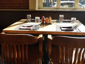 Table setting at Epiphany Farms in Bloomington