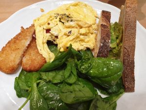 Maxijap breakfast at Brainwave Cafe in Sydney