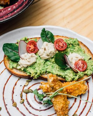 Avoholic-3 way avocados at Brainwave Cafe in Sydney