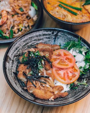 Katsu Don at Brainwave Cafe in Sydney