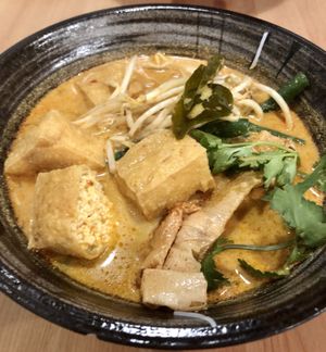 Laksa at Brainwave Cafe in Sydney
