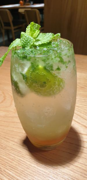 Mocktail mojito at Wagamama in Muscat