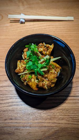 Bang bang cauliflower at Wagamama in Muscat