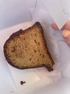 Vegan orange chocolate cake. Excellent and moist! 5/5  at Forage Market in Portland