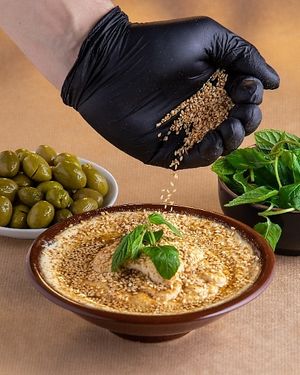  at Abou Abdallah Restaurant in Beirut