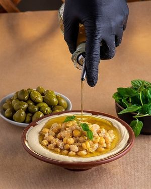  at Abou Abdallah Restaurant in Beirut