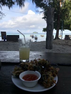 view  at Benny's On The Beach in Koh Lipe