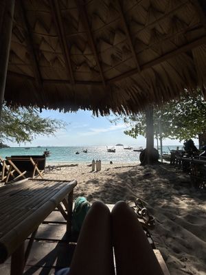 View  at Benny's On The Beach in Koh Lipe