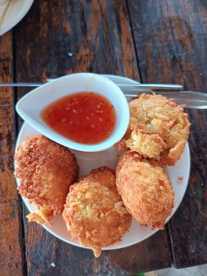 Tofu bites at Benny's On The Beach in Koh Lipe