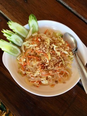 Pad Thai at Benny's On The Beach in Koh Lipe