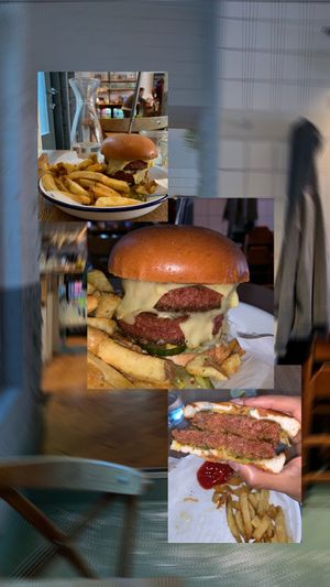 plant burger (vegan)  at Honest Burgers in London