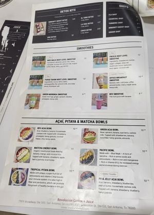  at Revolucion Coffee & Juice in San Antonio