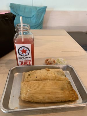 My Revolucion Coffee + Juice lunch at Revolucion Coffee & Juice in San Antonio