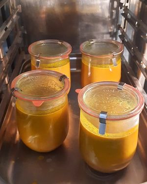 Goldenen Milch Paste at KoBaMugasmus in Eberswalde