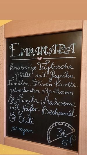 Empanada Snack des Monats at KoBaMugasmus in Eberswalde