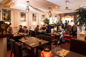 The interieur of restaurant Indian Way. at Indian Way in Nijmegen