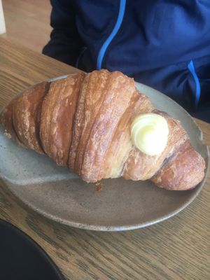 Custard croissant 🥐  at Joy of Flora in Adelaide