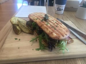 BLT with avo at Joy of Flora in Adelaide