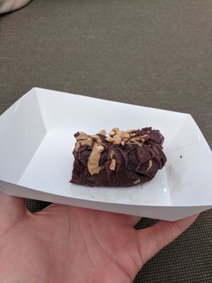 Brownie at Joy of Flora in Adelaide