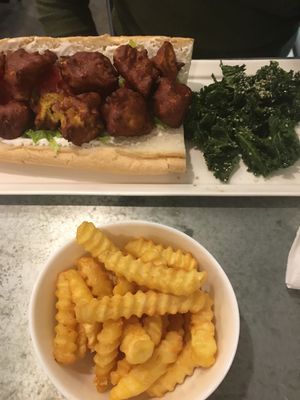 Po boy & fries at Seed - St Claude in New Orleans