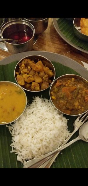 Thali at Roti Daal in Ubud