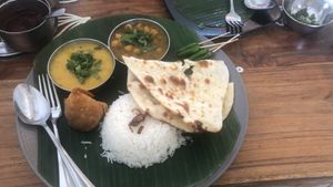 Thali at Roti Daal in Ubud