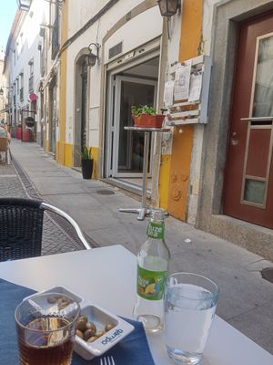 Outside at Tragos E Condutos in Evora
