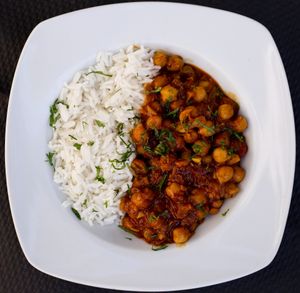 Channa Massala at Sondemar in Cadiz