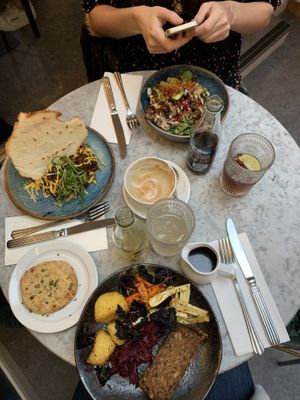 Best lunch 🥗  at Redemption - Seven Dials in London