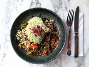 Classic Tokyo Salad at Redemption - Seven Dials in London