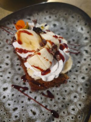 Banana bread at Redemption - Seven Dials in London